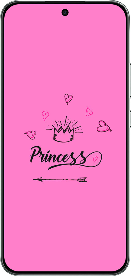 Силиконовый чехол Princess для Oppo RENO 14F 5G - 4361u-4091 изображение 