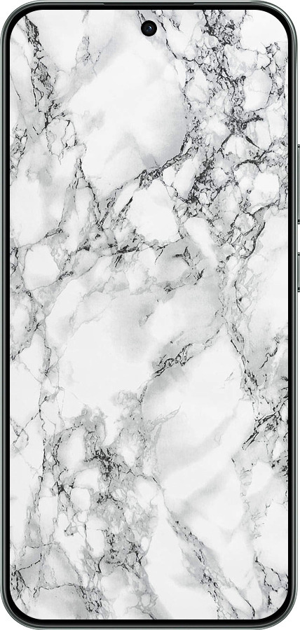 Силиконовый чехол Мрамор белый для Oppo RENO 14F 5G - 4480u-4091 изображение 