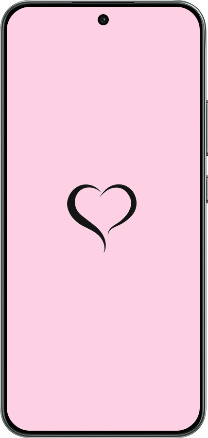 Силіконовий чехол Серце 1 для Oppo RENO 14F 5G - 4730u-4091 изображение 