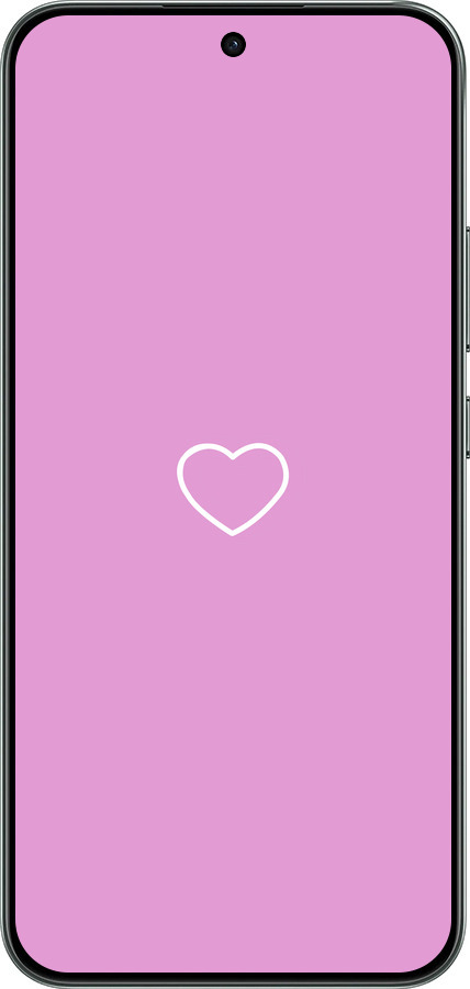 Силіконовий чехол Серце 2 для Oppo RENO 14F 5G - 4863u-4091 изображение 