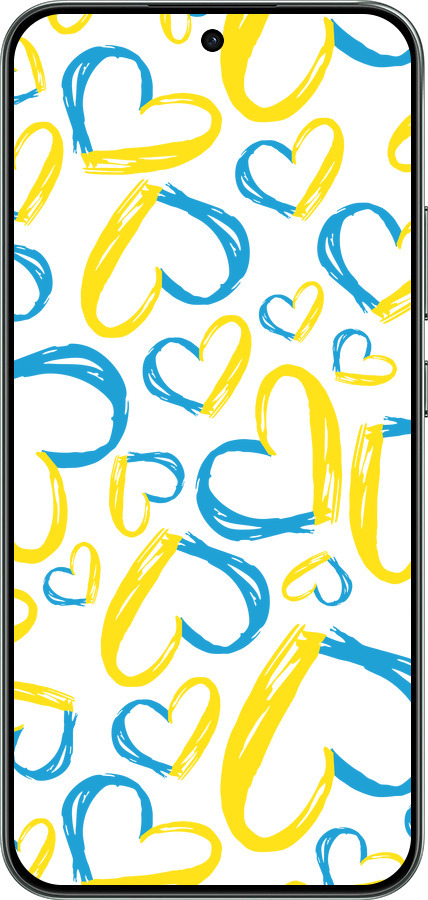 Силиконовый чехол Сердца UA для Oppo RENO 14F 5G - 5292u-4091 изображение 