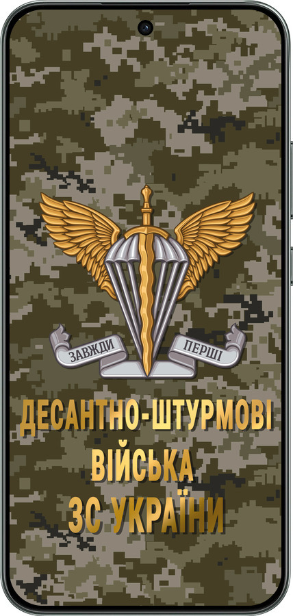 Силиконовый чехол ДШВ ЗСУ для Oppo RENO 14F 5G - 5303u-4091 изображение 