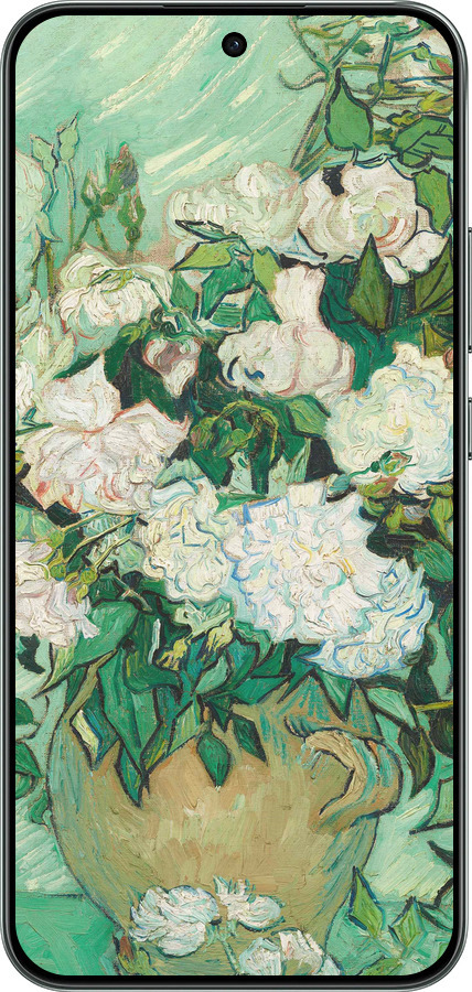 Силиконовый чехол Винсент Ван Гог. Ваза с розами для Oppo RENO 14F 5G - 5543u-4091 изображение 