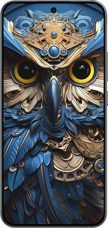 Силиконовый чехол Сова v2 для Oppo RENO 14F 5G - 5649u-4091 изображение 