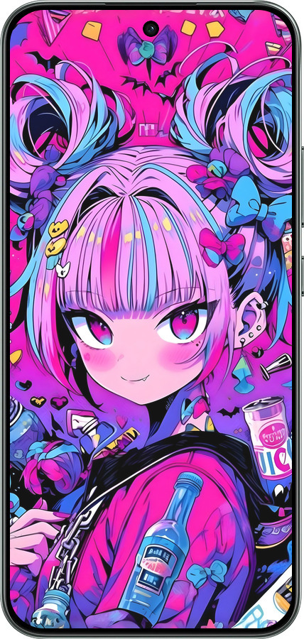 Силиконовый чехол Аниме милаха для Oppo RENO 14F 5G - 6314u-4091 изображение 