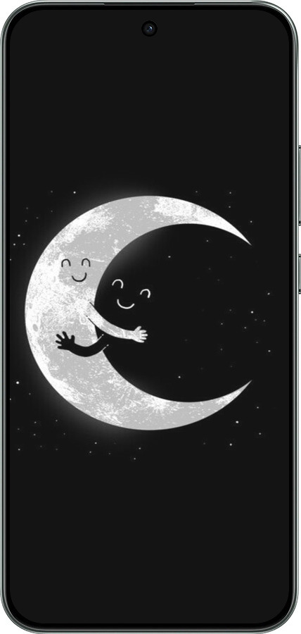 Силиконовый чехол Лунные объятия для Oppo RENO 14F 5G - 6508u-4091 изображение 