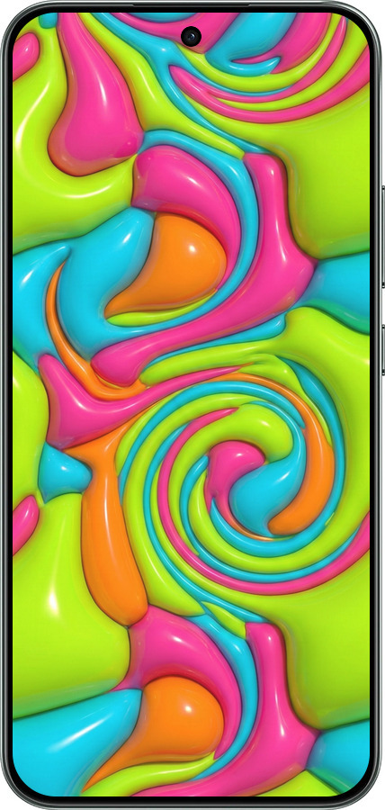 Силиконовый чехол Y2K Jelly Dream для Oppo RENO 14F 5G - 6780u-4091 изображение 