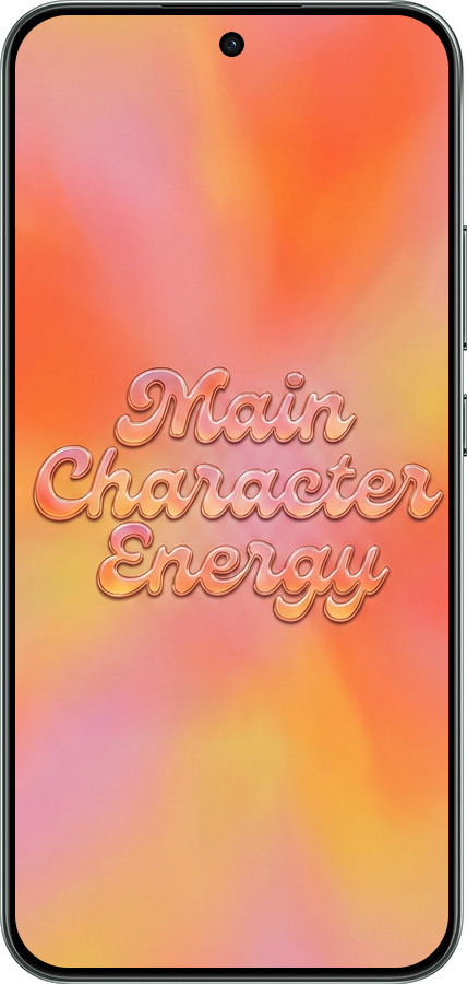 Силиконовый чехол Aura Gradient Main Character Energy Aesthetic Y2K для Oppo RENO 14F 5G - 6783u-4091 изображение 