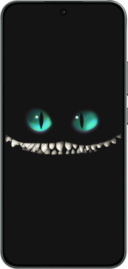 Силіконовий чехол Чеширський кіт для Oppo RENO 14F 5G - 689u-4091 изображение 