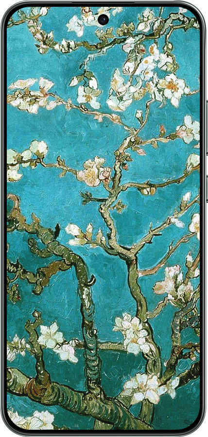 Силиконовый чехол Винсент Ван Гог. Сакура для Oppo RENO 14F 5G - 841u-4091 изображение 