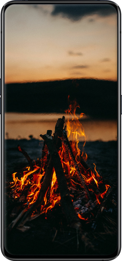 TPU чехол Вогонь для Oppo Reno 2 - 6021b-1864 изображение 