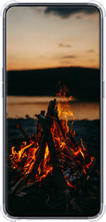 Силіконовий протиударний с посиленими кутами чехол Вогонь для Oppo Reno 2 - 6021sp-1864 изображение 