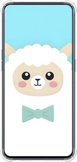 Силикон с усиленными углами чехол Милый барашек для Oppo Reno 2 - 6355sp-1864 изображение 