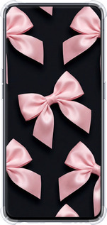 Силіконовий протиударний с посиленими кутами чехол Coquette Ribbons Dark Coquette для Oppo Reno 2 - 6767sp-1864 изображение 