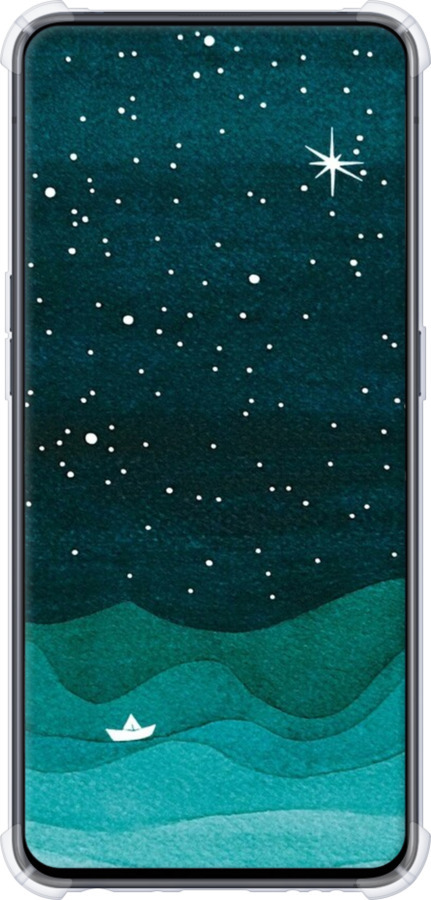 Силіконовий протиударний с посиленими кутами чехол № 5412 для Oppo Reno 2 - 5412sp-1864 изображение 