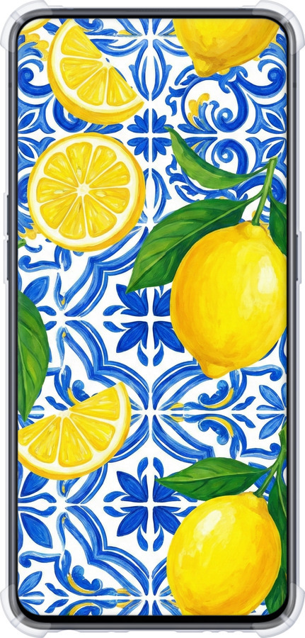 Силикон с усиленными углами чехол Grocery Girl Italian Summer для Oppo Reno 2 - 6766sp-1864 изображение 