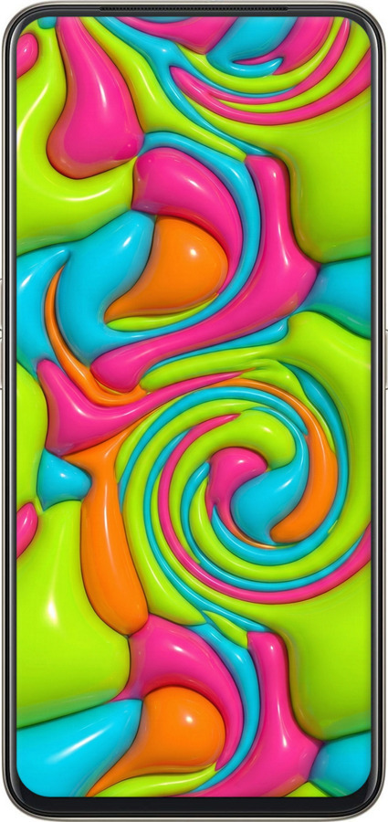 TPU чехол Y2K Jelly Dream для Oppo Reno 2Z - 6780b-1867 изображение 