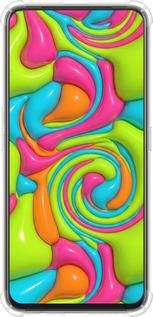 Силикон с усиленными углами чехол Y2K Jelly Dream для Oppo Reno 2Z - 6780sp-1867 изображение 