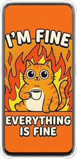 Силіконовий протиударний с посиленими кутами чехол Funny Cat для Oppo Reno 2Z - 6786sp-1867 изображение 