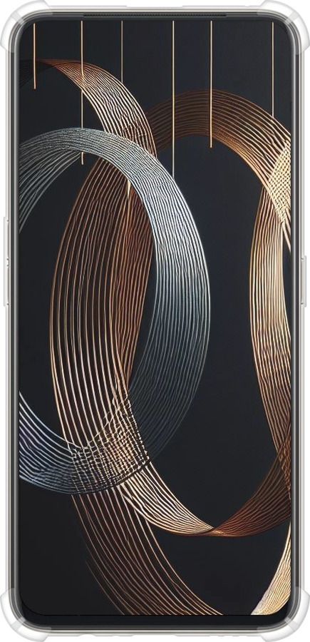 Силикон с усиленными углами чехол Симфония для Oppo Reno 2Z - 5835sp-1867 изображение 