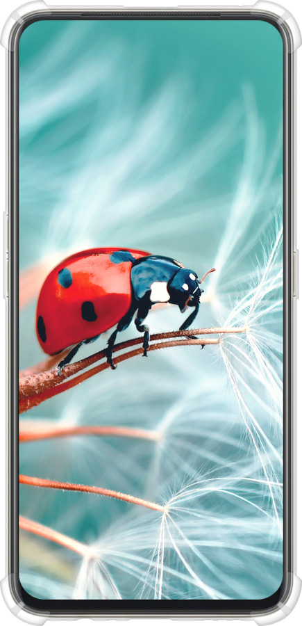 Силикон с усиленными углами чехол Божья коровка для Oppo Reno 2Z - 6049sp-1867 изображение 