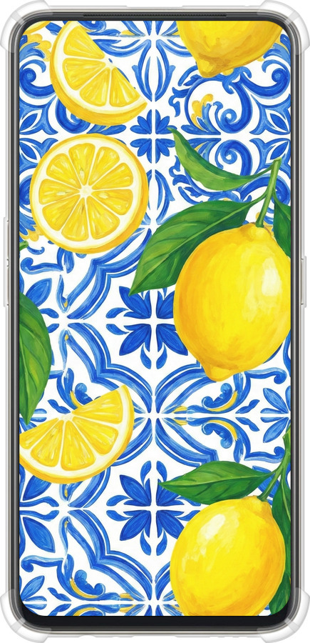 Силикон с усиленными углами чехол Grocery Girl Italian Summer для Oppo Reno 2Z - 6766sp-1867 изображение 