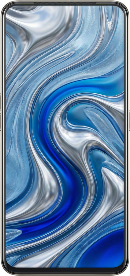 2D пластиковий чехол Liquid Chrome для Oppo Reno 2Z - 6781t-1867 изображение 