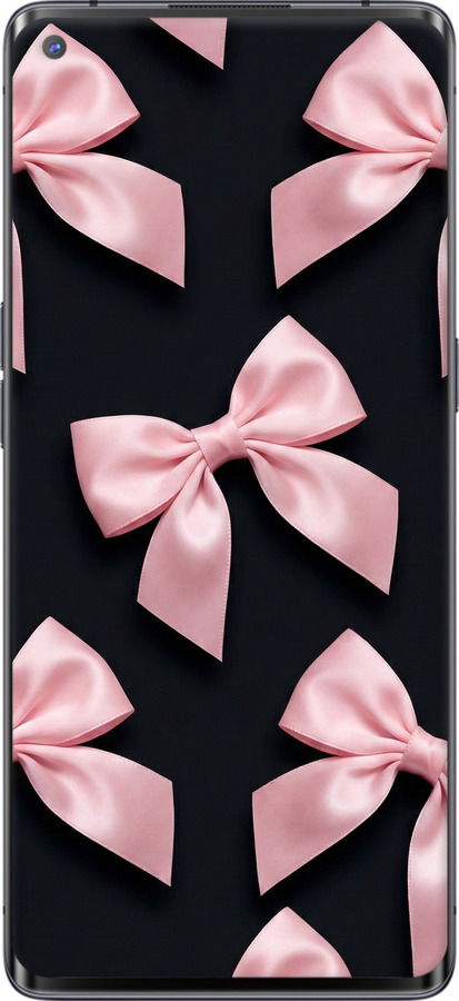 2D пластиковый чехол Coquette Ribbons Dark Coquette для Oppo Reno 3 Pro - 6767t-1878 изображение 