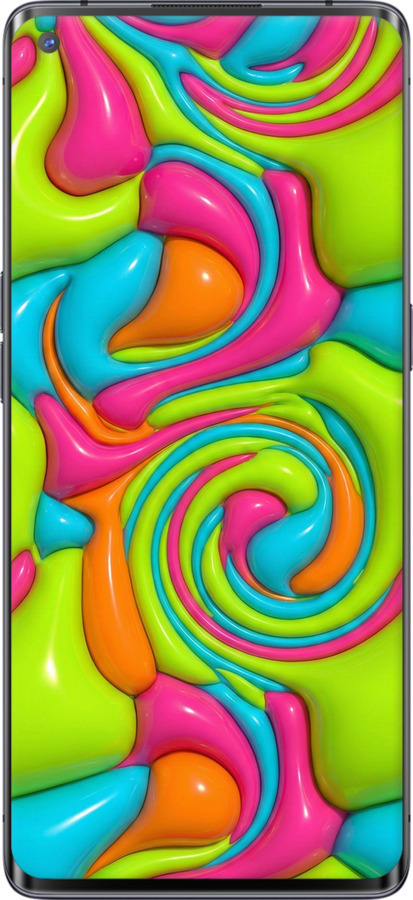 2D пластиковый чехол Y2K Jelly Dream для Oppo Reno 3 Pro - 6780t-1878 изображение 