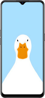 2D пластиковый чехол Гусь для Oppo Reno 3 - 6350t-1901 изображение 