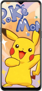 2D пластиковий чехол Пикачу для Oppo Reno 3 - 6383t-1901 изображение 