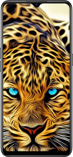2D пластиковий чехол Леопард для Oppo Reno 3 - 6611t-1901 изображение 