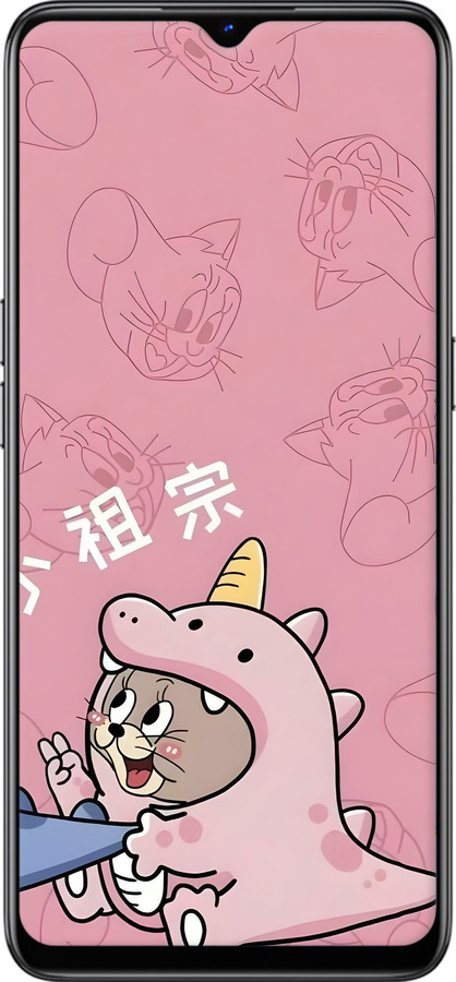 2D пластиковый чехол Том и джерри 2 для Oppo Reno 3 - 6359t-1901 изображение 