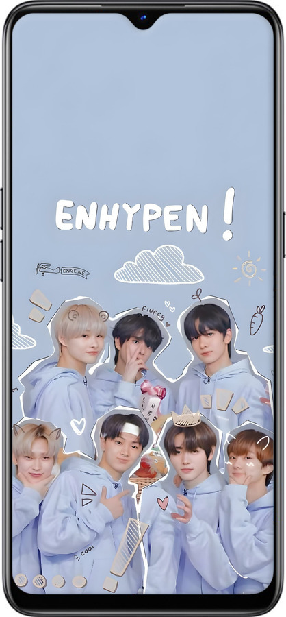 2D пластиковий чехол Енхайпен для Oppo Reno 3 - 6362t-1901 изображение 