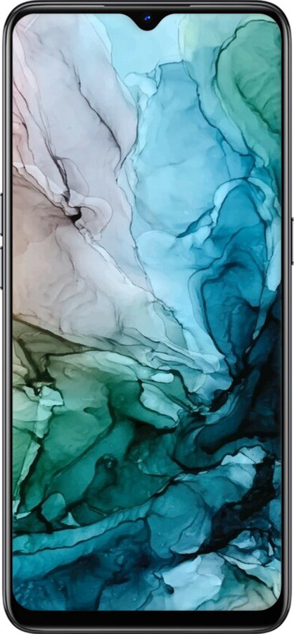 2D пластиковый чехол С красочной абстрактной картиной Соленые берега для Oppo Reno 3 - 6405t-1901 изображение 
