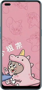 TPU чехол Том і джеррі 2 для Oppo A93 - 6359b-2185 изображение 