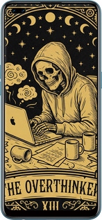 TPU чехол The Overthinker для Oppo Reno 4 Lite - 6774b-2099 изображение 