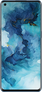 TPU чехол Акварель для Oppo Reno 4 Pro - 6320b-2024 изображение 