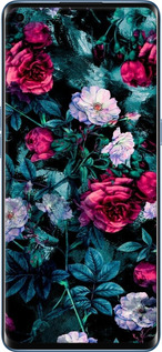 TPU чехол Сад и розы для Oppo Reno 4 Pro - 6483b-2024 изображение 