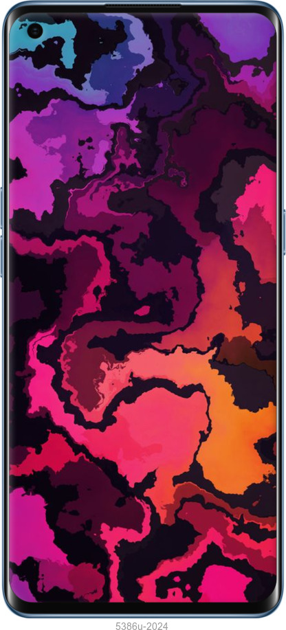 2D пластиковый чехол № 5386 для Oppo Reno 4 Pro - 5386t-2024 изображение 