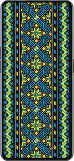 Силиконовый чехол Вышиванка 39 для Oppo Reno8 Pro 5G - 1173u-2615 изображение 