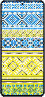 Силиконовый чехол Вышиванка 40 для Oppo Reno8 Pro 5G - 1174u-2615 изображение 