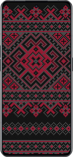 Силиконовый чехол Вышиванка 52 для Oppo Reno8 Pro 5G - 1763u-2615 изображение 