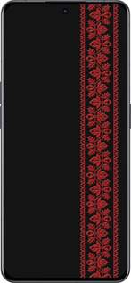 Силиконовый чехол Вышиванка 53 для Oppo Reno8 Pro 5G - 2041u-2615 изображение 