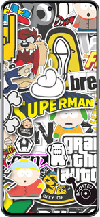 Силіконовий чехол Popular logos для Oppo Reno8 Pro 5G - 4023u-2615 изображение 