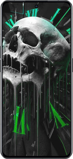 Силиконовый чехол Череп-часы для Oppo Reno8 Pro 5G - 4100u-2615 изображение 