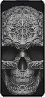 Силиконовый чехол skull-ornament для Oppo Reno8 Pro 5G - 4101u-2615 изображение 