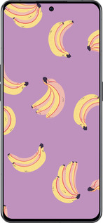 Силиконовый чехол Бананы для Oppo Reno8 Pro 5G - 4312u-2615 изображение 