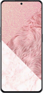 Силиконовый чехол Розовые текстуры для Oppo Reno8 Pro 5G - 4343u-2615 изображение 