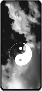 Силиконовый чехол Инь и Янь для Oppo Reno8 Pro 5G - 4389u-2615 изображение 